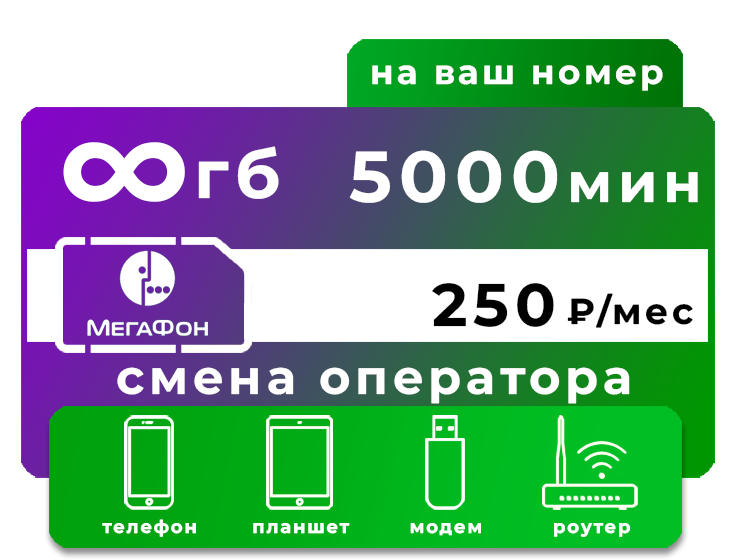 Тариф Мегафон 